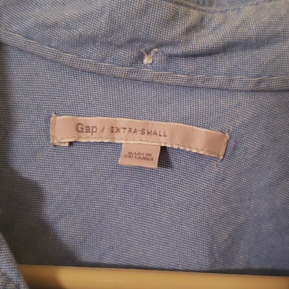 GAP blue button up - Picture 2 of 2